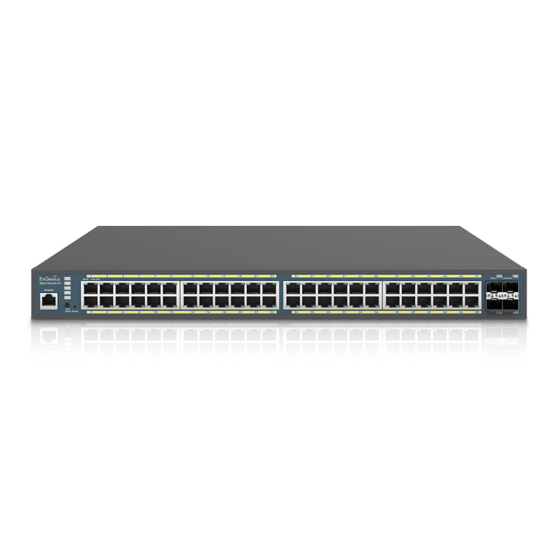 EnGenius Fit 740W Gigabit PoE+ 48 Port Switch with SFP | Power over ...