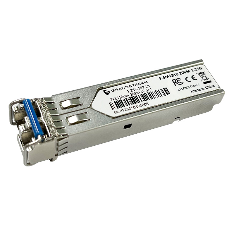 Grandstream Sfp Fiber Module Single Mode Nm Kilometer Gbps Lc Fibre Modules