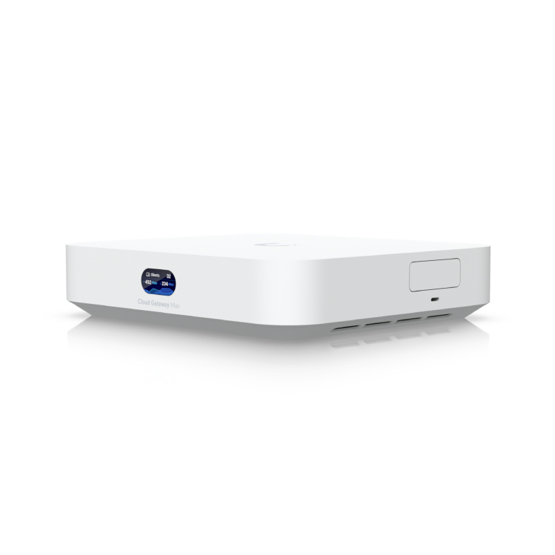 Ubiquiti UniFi Cloud Gateway Max with 512GB NVMe SSD Storage | Gigabit