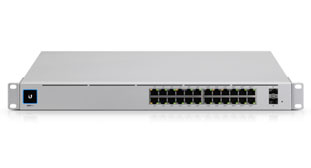 Ubiquiti UniFiSwitch Gen2 24 Port Pro Gigabit Managed PoE+ Switch ...